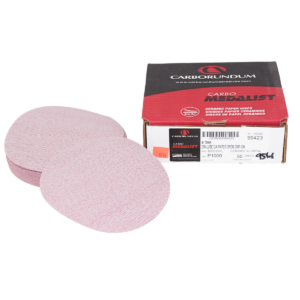 6" P1000B Carbo Medalist Dri-Lube Grip-On Disc - 99423 (50/box)