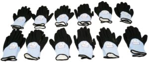 Armor Guys Cut Glove XL 13g Lt Blue 7g HCT Palm Coated Insulated - 12 Pair