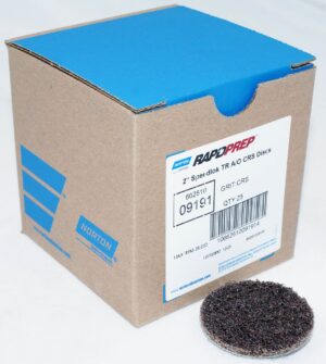 25 Discs Norton 2” Rapid Prep Non-Woven Aluminum Oxide Coarse Grit - 09191