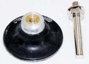 Norton 2 x 1/4” Standard Back-up Pad for Type 3 Quick-Change Discs - 55103