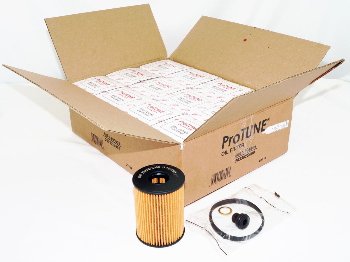 12 Pack ProTUNE Oil Filters 5001-704855 replaces Hyundai Kia 26350-2S000