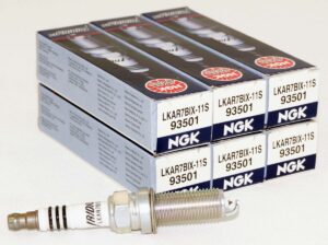 6 Pack Genuine NGK 93501 Iridium IX Spark Plugs LKAR7BIX-11S for Nissan Infiniti