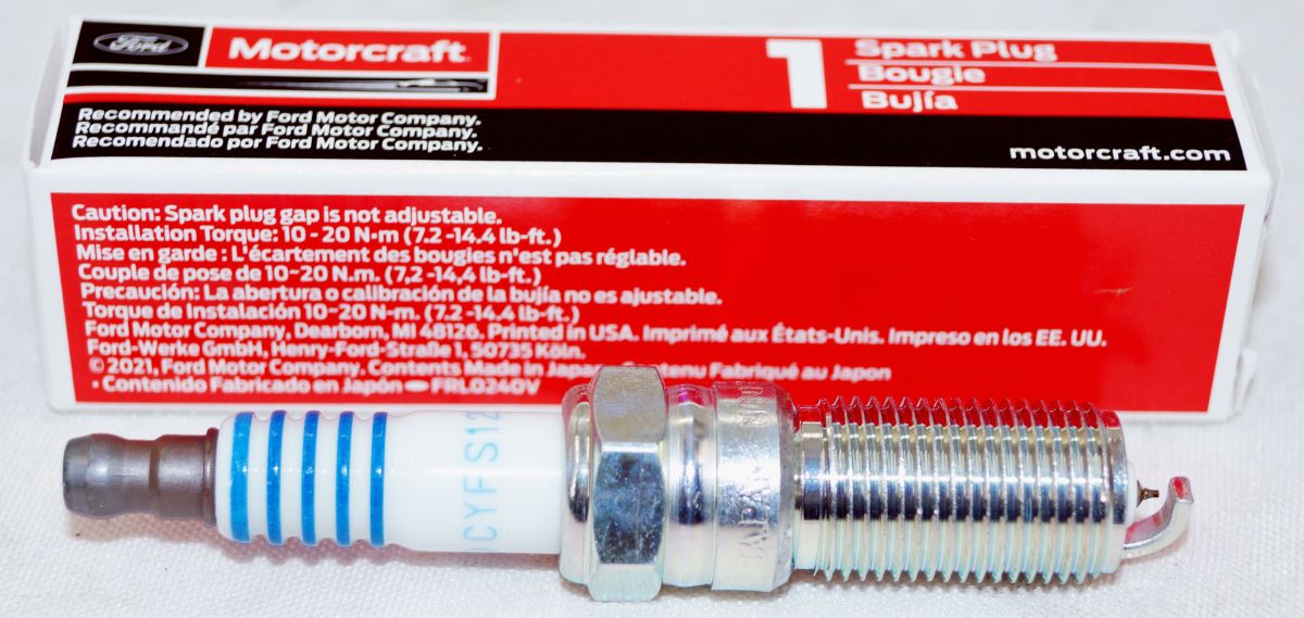 Case of 48 Genuine OEM Motorcraft SP535X Iridium Spark Plugs Ford CYFS12Y1X - Image 4