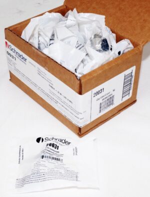 50 Pack Schrader 20031 TPMS Service Pack - Aluminum Clamp-In Components