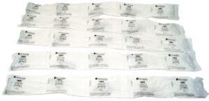 25 Pack Schrader 20043 TPMS Service Packs - Continental Rubber Snap-In Valve