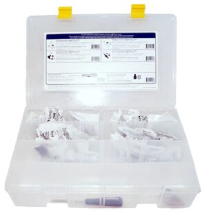 Schrader 25086 90° EZ-sensor Service Pack Kit - Tackle Box with Valve Variations