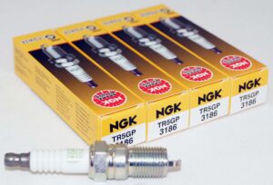 4 Pack Genuine NGK 3186 G-Power Spark Plugs TR5GP for Many Classic Vehicles