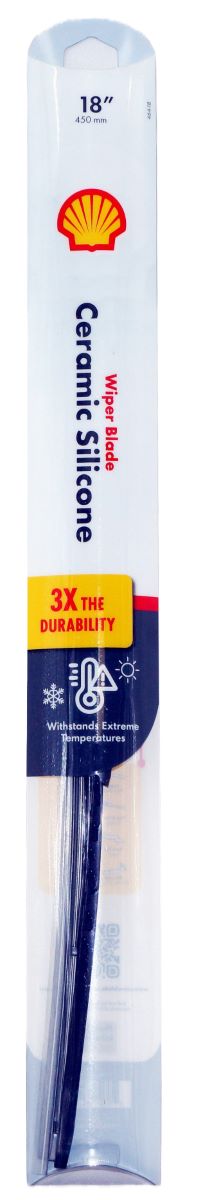 18 inch Shell Ceramic Silicone Premium All-Weather Windshield Wiper Blade