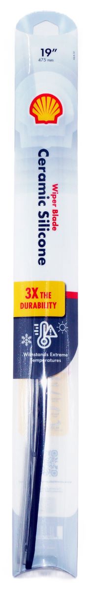 19 inch Shell Ceramic Silicone Premium All-Weather Windshield Wiper Blade