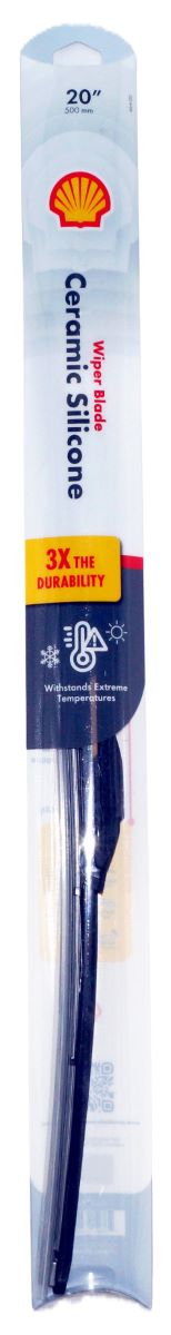 20 inch Shell Ceramic Silicone Premium All-Weather Windshield Wiper Blade