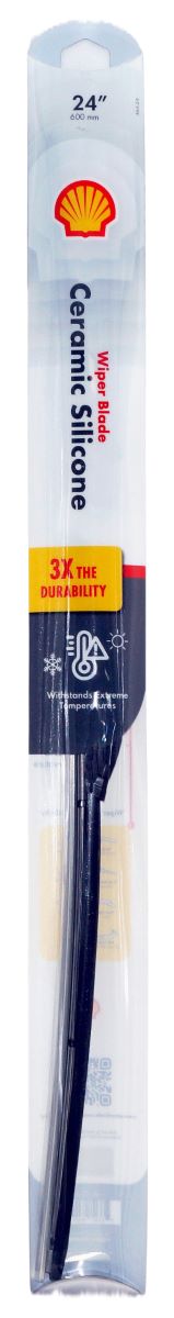 24 inch Shell Ceramic Silicone Premium All-Weather Windshield Wiper Blade