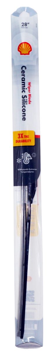 28 inch Shell Ceramic Silicone Premium All-Weather Windshield Wiper Blade