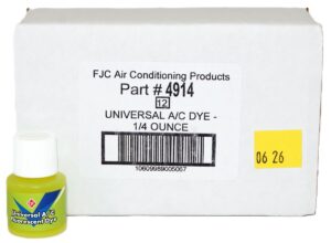 FJC 4914 Universal A/C Dye 1/4 oz case of 12
