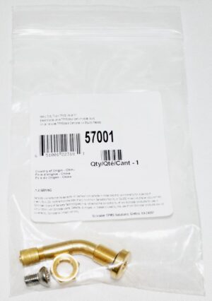 Schrader 57001 TPMS Service Kit Valve HD - Angled 45° ETRTO V3-24-1 TRA TR543C