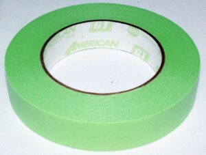 IPG American Tape 1 Inch Green Automotive Masking Tape GT2455 1" x 60yds Mask