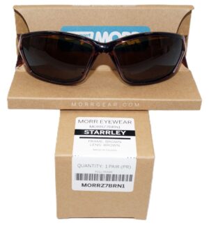MORR Gear Starrley Z7 Brown Lens Protective Eyewear
