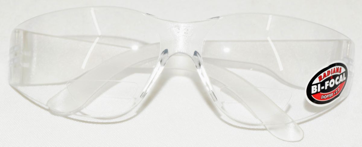 12 Pack MRB120ID RADIANS Glasses Mirage BI-Focal Clear 2.0 Diopter ANSI Z87.1 - Image 2