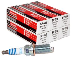 6 Pack Genuine Motorcraft SP596 Platinum Spark Plugs Ford DYFS12YPT