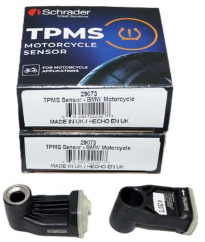 2 Pack Schrader TPMS 29073 90° Motorcycle TPMS Sensor Body Only fits BMW Bike