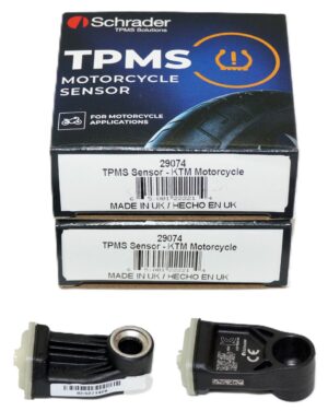 2 Pack Schrader 29074 TPMS Sensor Compatible with KTM Motorbikes Without Valve