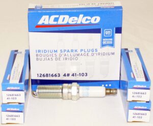 4 Pack Genuine OEM Authentic ACDelco Pro 41-103 Iridium Spark Plug GM 12681663