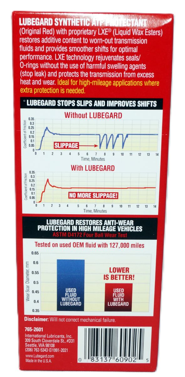 LubeGard 60902 Automatic Transmission Fluid Protectant with LXE Technology 10 oz - Image 2