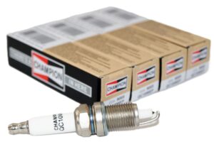 4 Pack Champion 9005 Iridium Spark Plugs QC10WEP for Marine Engines