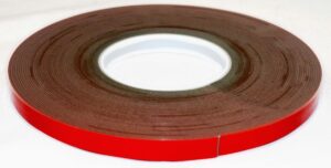 American AT050G 1/2” x 60’ Premium Double-Coated Acrylic Foam Tape - Gray