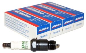 4 Pack Genuine OEM ACDelco CR43TS Conventional Nickel Spark Plugs GM 19354425