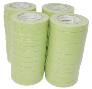 48 Pack IPG GM1855 GM Industrial Grade Paper Masking Tape 18mm x 54.8m - Green