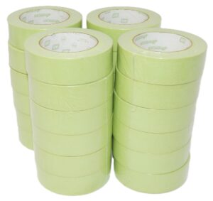 24 Pack IPG GM3655 GM Industrial Grade Paper Masking Tape 36mm x 54.8m - Green