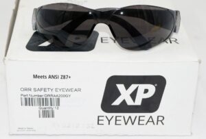 12 Pack Orr Safety Glasses ORRAA200GY 200 Duramass Scratch Resistant - Gray
