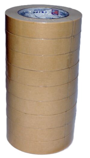 9 Pack IPG PG505.121 Utility Grade Masking Tape 24MM X 54.8M