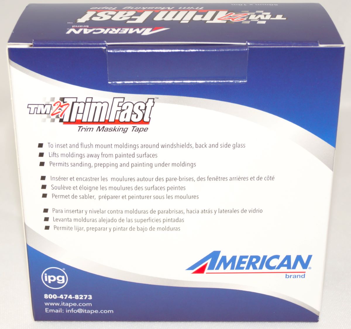 TrimFast TM27 2 inch Trim Masking Tape Moulding Around Windshield Auto Glass - Image 4
