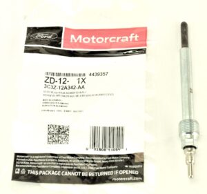 Genuine OEM Motorcraft ZD12 Diesel Glow Plug for Ford Super Duty 5.4L 03-04