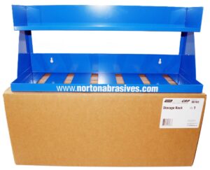 Norton Abrasives Blue Storage Rack for Speed-Grip Structural Adhesives Speedgrip