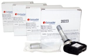 4 Pack TPMS Sensor Clamp In 433MHz Genuine Schrader 20223 fits 13-20 Corvette