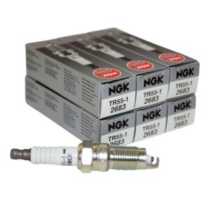 6 pcs Genuine NGK 2683 Spark Plug-V-Power TR55-1 Compatible with Select Ford GM