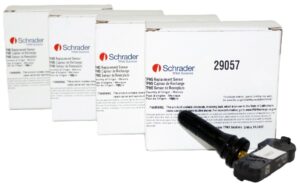 4 Pack TPMS Sensor Snap-In 433 MHz Schrader TPMS 29057 2018-2021 Ram Trucks