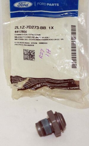 Genuine OEM 2L1Z7D273BB Ford Automatic Transmission Oil Cooler Line Connector