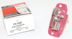 Genuine OEM Motorcraft YH1697 HVAC Blower Motor Resistor 4C2Z19A706AA