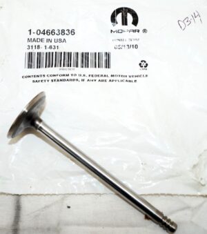 Genuine OEM Mopar 04663836 Engine Intake Valve