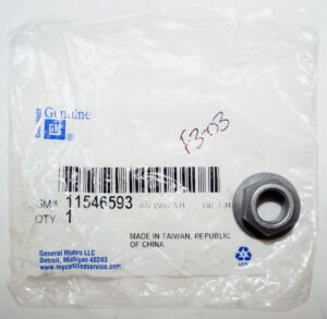 Genuine OEM GM Multi Purpose Strut Nut 11546593