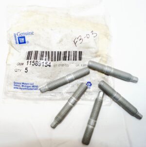 Pack of 5 Genuine OEM GM Exhaust Manifold Stud 11589154
