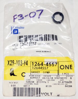 Genuine OEM GM Engine Oil Pump Gasket 12644557