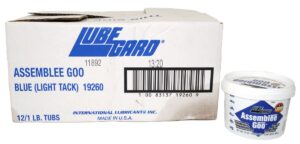 12 Pack Lubegard 19260 Assemblee Goo Blue Light Tack Transmission Assembly Lube
