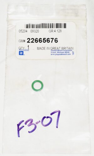 Genuine OEM GM Seal Transmission Fluid Pipe (O Ring) 22665676
