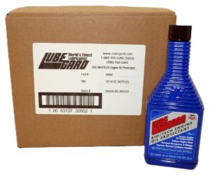 Case of 12 Lubegard 30902 Bio-Tech Engine Oil Protectant with LXE® Technology