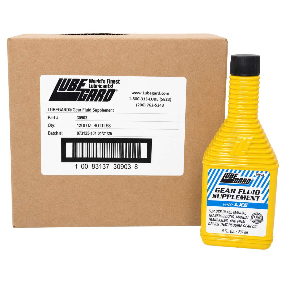 12 Pack Lubegard 30903 Gear Fluid Supplement Manual Transmission Transaxle Oil