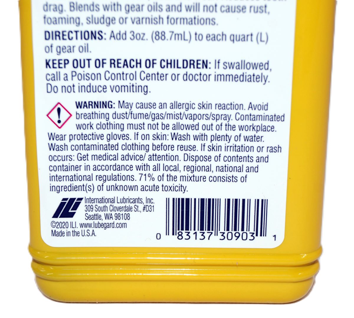 12 Pack Lubegard 30903 Gear Fluid Supplement Manual Transmission Transaxle Oil - Image 4